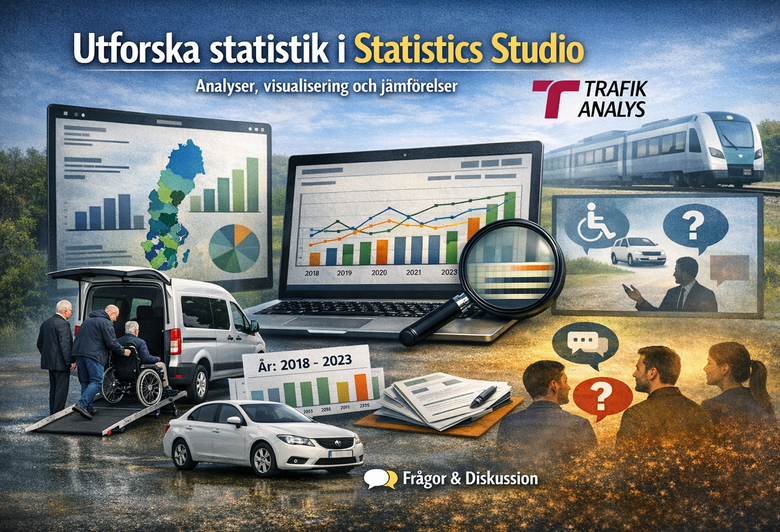 Webbinarium: Trafikanalys - Ny plattform för publicering och visualisering av statistik